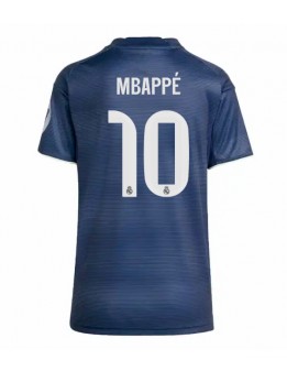 Real Madrid Kylian Mbappe #10 Replika Borta Kläder Dam 2025-26 Kortärmad